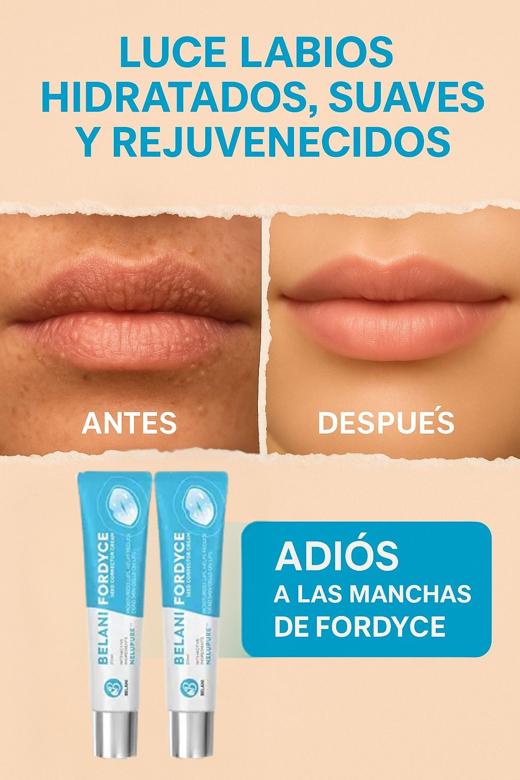 ✨ Despídete de los puntos blancos en tus labios y sonríe con confianza ✨