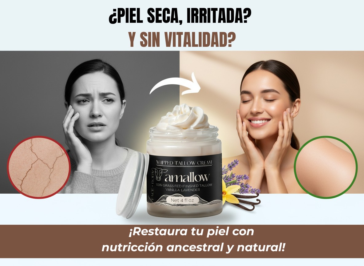 Crema de Sebo Batida Amallow✨